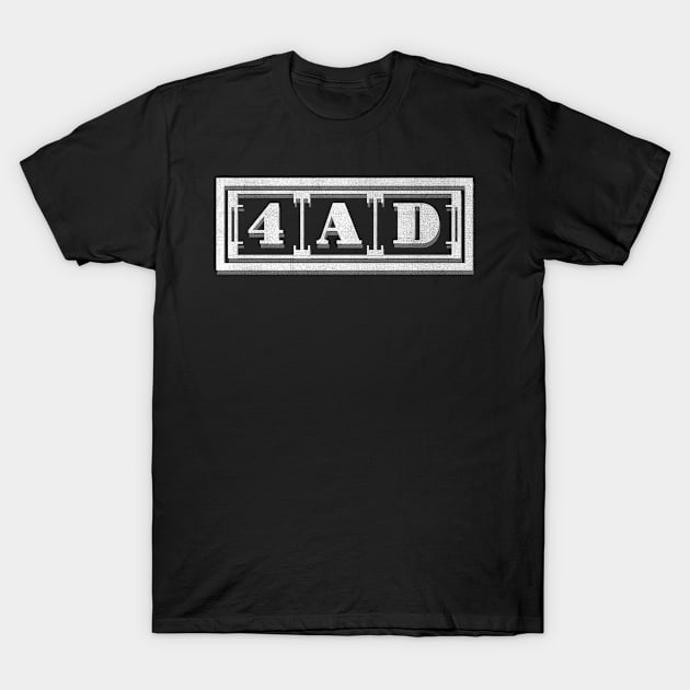 indie rock 4AD T-Shirt by IsrraelBonz